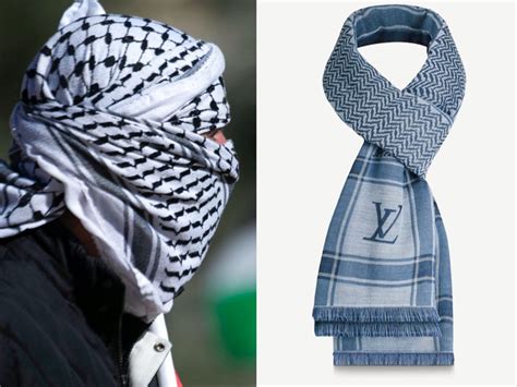 louis vuitton keffiyeh stole|louis vuitton keffiyeh.